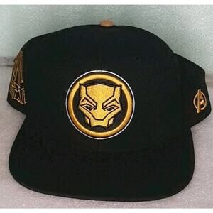 Lids Exclusive MARVEL BLACK PANTHER Wakanda Forever Hat Embroidered
